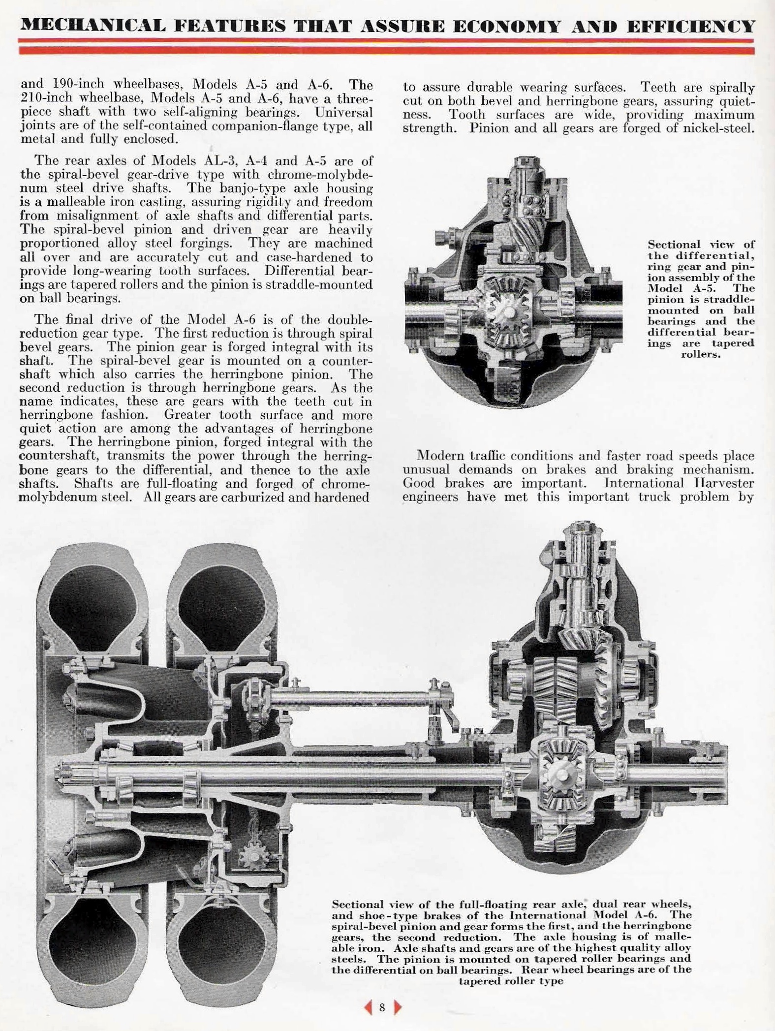 1931 International Specifications Sheet Page 18